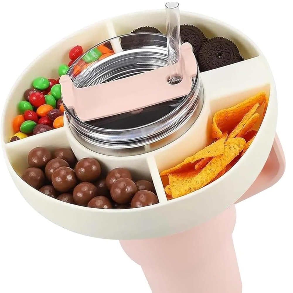 Beige Stanley 40oz Silicone Snack Holder